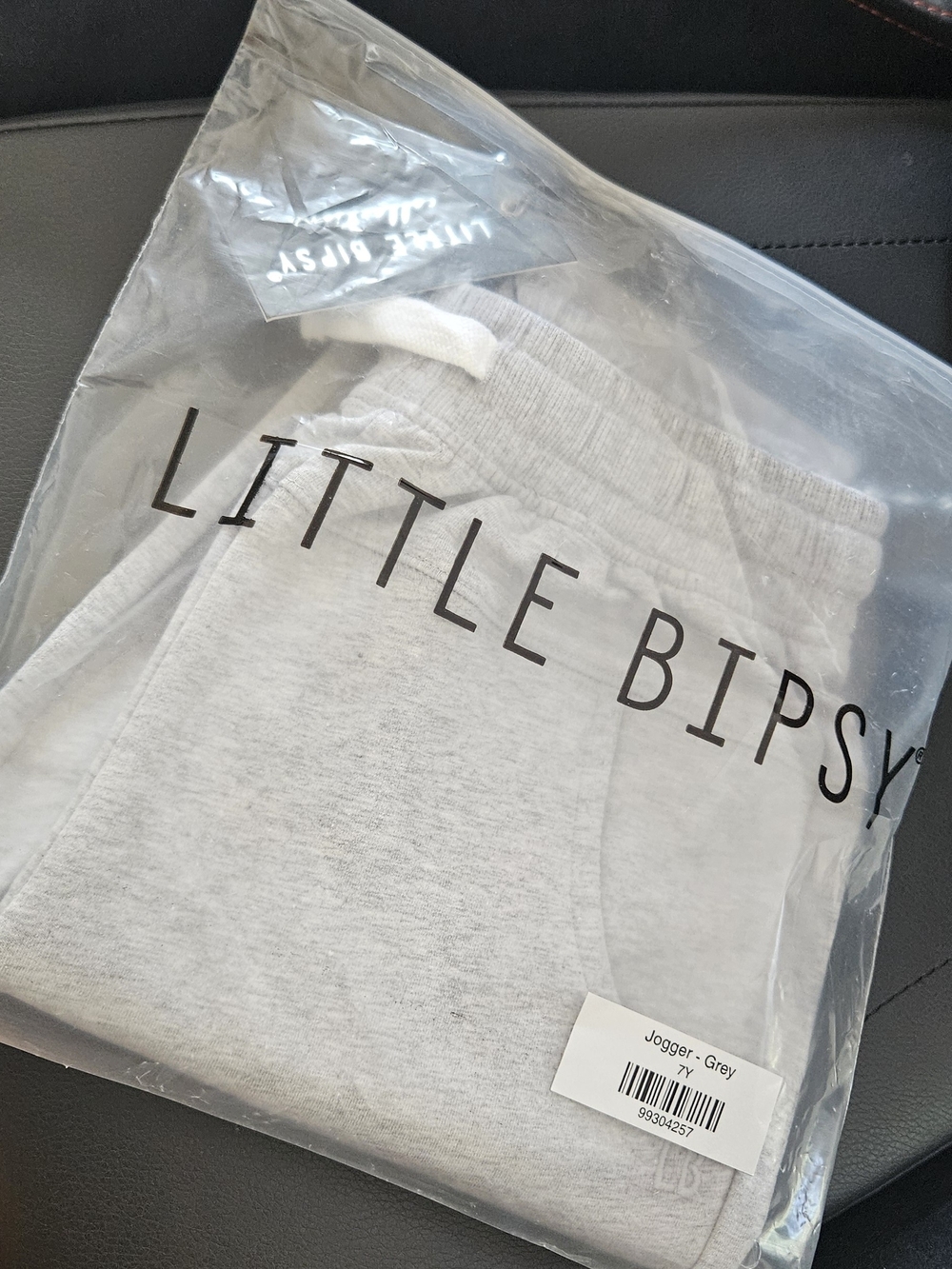 Little Bipsy Light Grey Joggers - Soft Heather